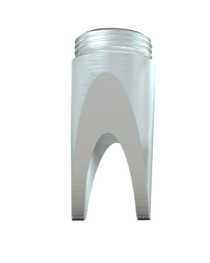 Aluminum 9 mm Two-point Welding Nozzle Tip