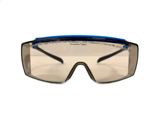 Laser Safety Glasses, Lightweight Fit-over Style - Image 3