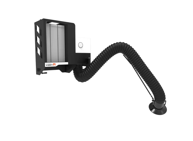 vert-x fume extraction system by filtrabox
