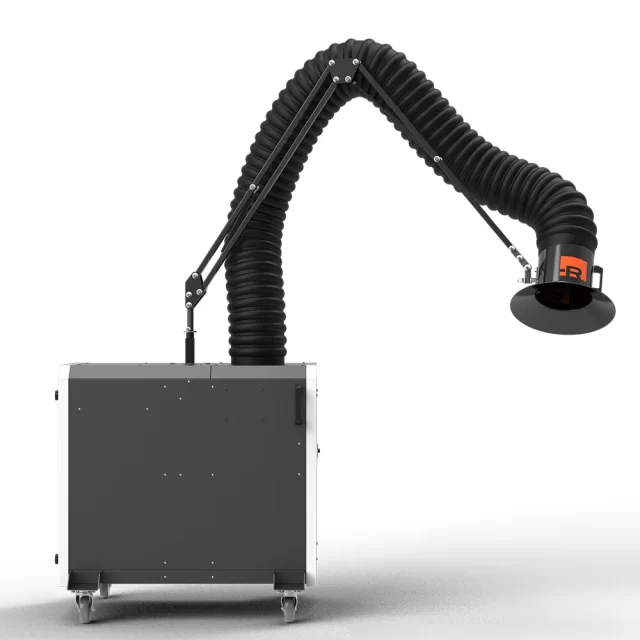 Weld-r fume extractor by Filtrabox side view